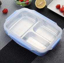 Load image into Gallery viewer, Lunch box Stainless Steel Portable Picnic