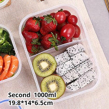 Load image into Gallery viewer, Picnic Food Storage Container Eco Friendly Lunch Box Dinnerware Set